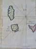 Comoro Islands Grand Comore Mayotte Moheli Anjouan 1760 Bellin map