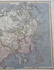 Asia China Japan Korea India Persia Ottoman Empire Arabia Russia 1806 Tanner map