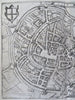 Lier Brabant Belgium Low Countries 1612 Blaeu Guicciardini lovely city plan map