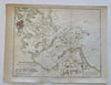 Boston Harbor Mass. Coastal Survey 1850 Blunt nautical map hand color