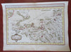 Tibet Gobi Desert Mughal Empire India Himalayas Kashgar c. 1749 engraved map