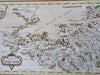 Tibet Gobi Desert Mughal Empire India Himalayas Kashgar c. 1749 engraved map