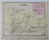 Beverly North Cove Village Farms Essex County Mass. 1872 detailed old map