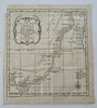 South Africa Zanzibar Mozambique Cape Colony Nataal Xhosa c. 1750 Bellin map