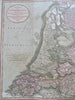 United Provinces Netherlands Holland Brabant Flanders c. 1811 Cary folio map