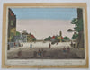 Haarlemmerpoort Amsterdam City Gate Holland c. 1760 nice hc Vue D'Optique Print