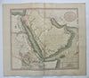 Saudi Arabia Egypt Abyssinia Mountains of the Moon 1811 John Cary large map