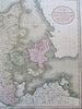 Kingdom of Denmark Copenhagen Baltic Sea Sjaelland 1811 John Cary large map