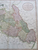 Belgium & Netherlands Amsterdam Brussels Bruges 1811 John Cary large map