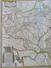 Kingdom of Aragon Spain Zaragoza Huesca 1639 Hondius lovely folio sheet rare map