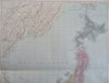 Japan Tokyo Yokohama Osaka Honshu Hokkaido 1869 Stanford huge detailed map