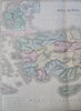 Anatolia Asia Minor Turkey Cyprus Syria 1855 D'Anville Philip scarce large map