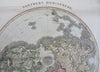 Northern Hemisphere Arctic Circle North Pole Greenland Canada Russia 1814 map