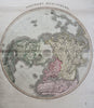 Northern Hemisphere Arctic Circle North Pole Greenland Canada Russia 1814 map