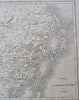 Qing Empire China Korea Manchuria Japan Tibet Mongolia 1830 engraved map