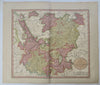 Upper & Lower Rhine Holy Roman Empire Germany Mainz 1799 Cary folio sheet map