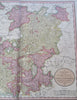 Upper & Lower Rhine Holy Roman Empire Germany Mainz 1799 Cary folio sheet map