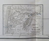 Western Africa Gulf of Guinea Senegal Gambia Dahomey 1853 Detailed German Map