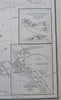 Western Africa Gulf of Guinea Senegal Gambia Dahomey 1853 Detailed German Map