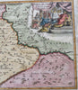 Syria Seleucid Empire Middle East Alexander the Great 1738 historical map