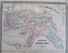 Middle East Ottoman Empire Persia Iran 1879 A.J. Johnson Scarce Issue map