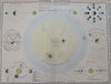 Solar System Planetary Orbits Eclipses Seasons c. 1840 Astronomy map