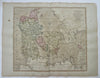 Kingdom of Denmark Copenhagen Sjaelland Fyn c. 1800 Bowles & Carver large map