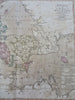 Kingdom of Denmark Copenhagen Sjaelland Fyn c. 1800 Bowles & Carver large map