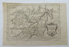 Manchuria Tartary Qing China Black Mouth Island 1749 de Hondt Bellin map