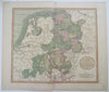 Germany 1799 Circle of Westphalia Holy Roman Empire by Cary large detailed Map