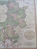 Germany 1799 Circle of Westphalia Holy Roman Empire by Cary large detailed Map