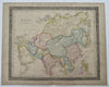 Asia Qing China Ottoman Arabia British India Russia Japan 1850 Betts Scarce Map