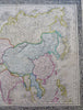 Asia Qing China Ottoman Arabia British India Russia Japan 1850 Betts Scarce Map