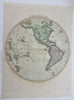 North & South America Exploration Routes Captain Cook 1816 Thomson map