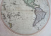 North & South America Exploration Routes Captain Cook 1816 Thomson map