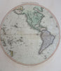 North & South America Exploration Routes Captain Cook 1816 Thomson map