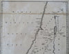 Holy Land Palestine Israel 1714 Roman Miles decorative map Reland Laor #653