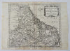 Netherlands Low Countries Pays-Bas Holland Amsterdam 1699 Sanson detailed map