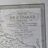 Italy Austria-Hungary Sicily Sardinia Balkans c. 1840 Brue antique map