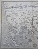 Hubbard New England Boston Cape Cod White Hills 1911 First U.S. Map Rare Reissue