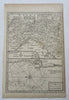 Leghorn Livorno Genoa northern Italy Mediterranean coast 1766 Bowen nautical map