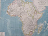 Africa Continent Exploration Discoveries Egypt Congo 1883 Lett's scarce map