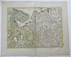 Russia Moscovy Volgoda St. Petersburg 1792 Jan Elwe scarce decorative folio map