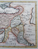 Ottoman Empire Anatolia Turkey Syria Armenia Kurdistan Iraq 1712 Moll hc map