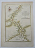 Siam Thailand Bay of Tonquin Nautical Soundings 1751 Bellin charming map