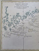 Penobscot Bay Maine Mt. Desert Island Nova Scotia Fishing Grounds 1884 map