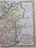 Russia in Europe Muscovy Estonia Latvia Livonia Baltic Sea 1790 Kitchin map