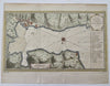 Porto Belo Panama Portuguese Colonial City Plan 1756 Bellin engraved map