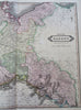 Upper Saxony Prussia Brandenburg Pomerania Silesia c. 1840 Lizars map