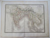 India Southeast Asia Mughal Empire Annam European Colonies 1829 Lapie folio map